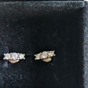 Sparkling Stud Earrings